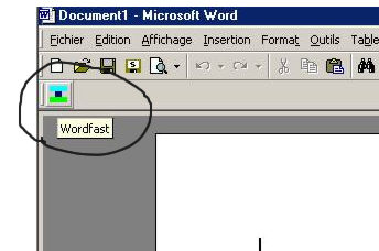 Wordfast installed